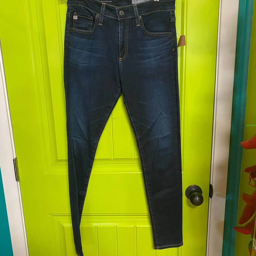AG Adriano Goldschmied Indigo Denim Jeans